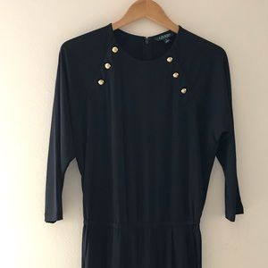 Lauren Ralph Lauren Rivet-Trim Jumpsuit